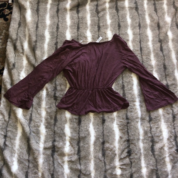 Maroon Tie Top - Picture 4 of 6